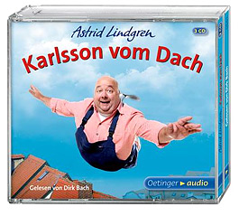 Karlsson vom Dach ... als Hrbuch gelesen von: Dirk Bach