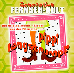 Pippi Langstrumpf Soundtrack CD mit allen Originalsongs aus den Pippi Langstrumpf Filmen