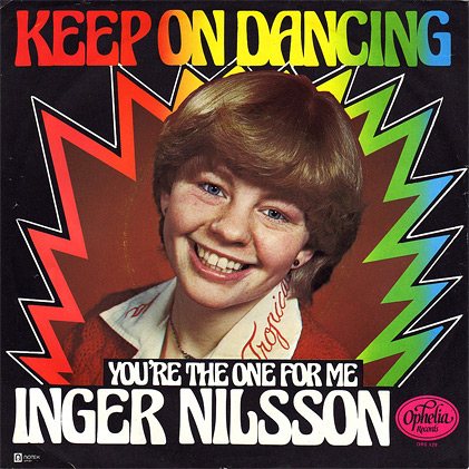 Inger Nilsson und ihre Single Keep on Dancing