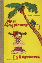 Pippi Lngstrump i Sderhavet - Schwedische Erstausgabe von 1948