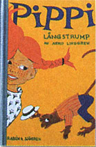Pippi Lngstrump - Schwedische Erstausgabe von 1945