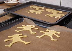 Schritt 4: Backblech füllen Schritt 4: Backblech füllen