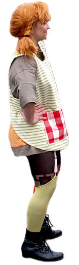 Tonia als Pippi Langstrumpf Tonia als Pippi Langstrumpf