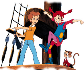 Tommi und Pippi auf der Hoppetosse Tommi und Pippi auf der Hoppetosse